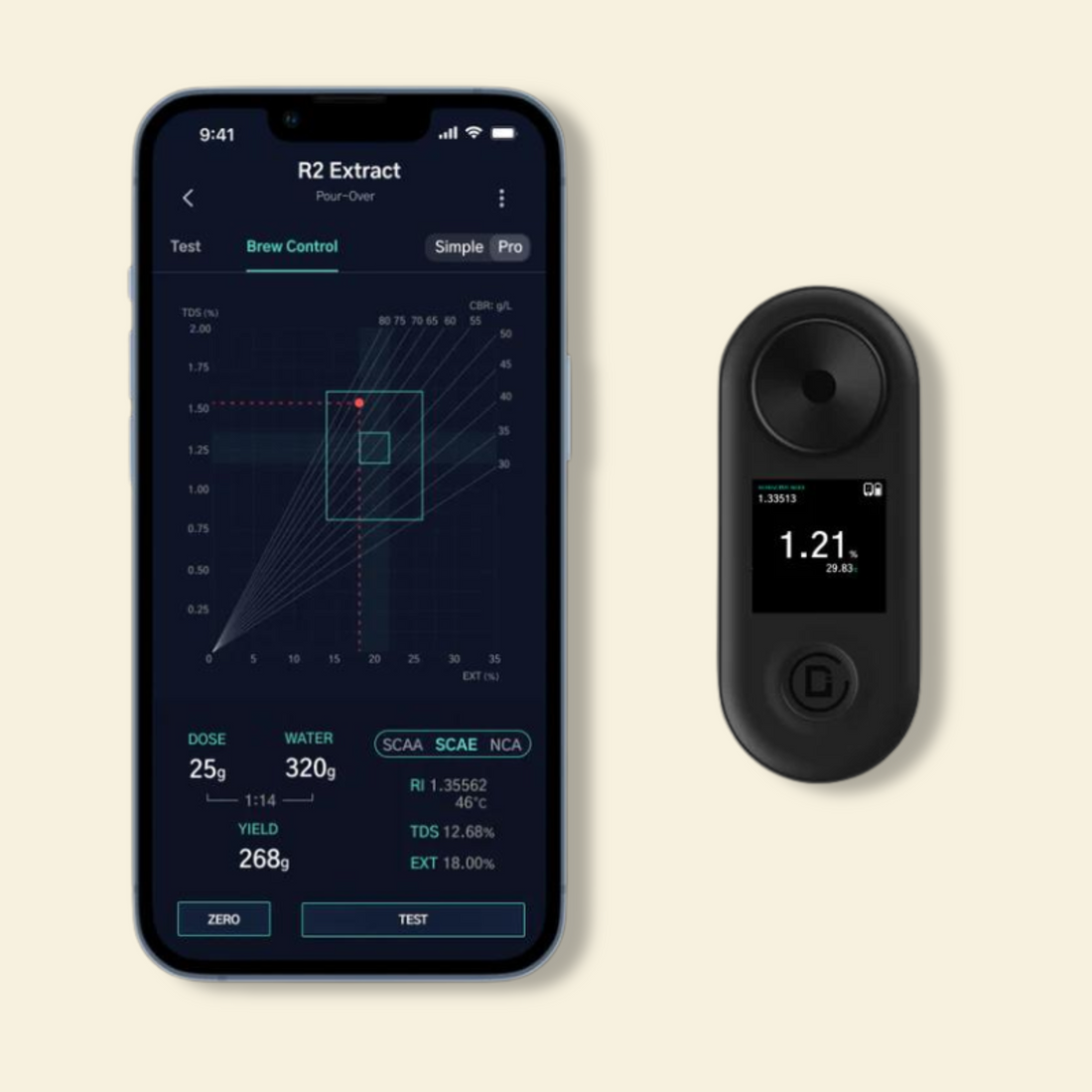 DiFluid R2 Extract - Coffee Refractometer