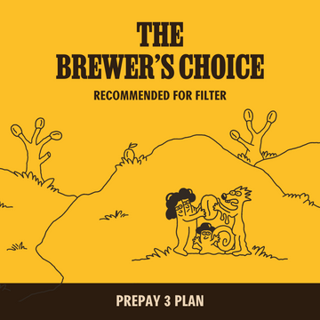 [PrePay 3 Plan] The Brewer's Choice