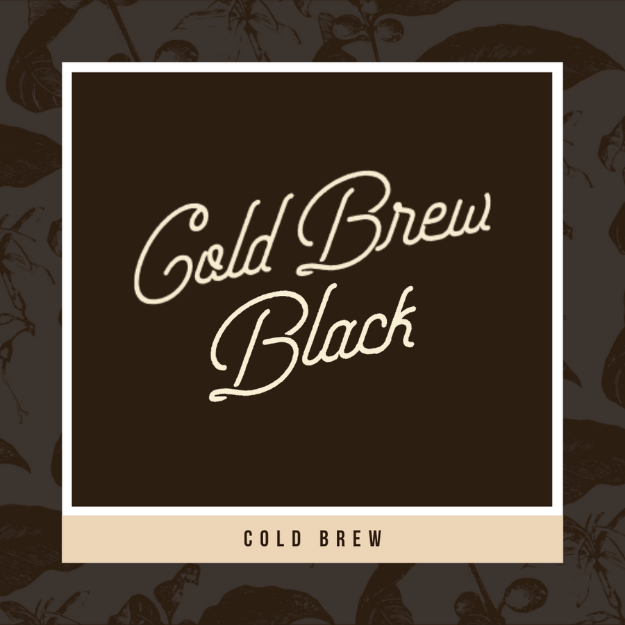 Black Cold Brew Coffee